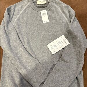Bow & Drape Gray Sweatshirt